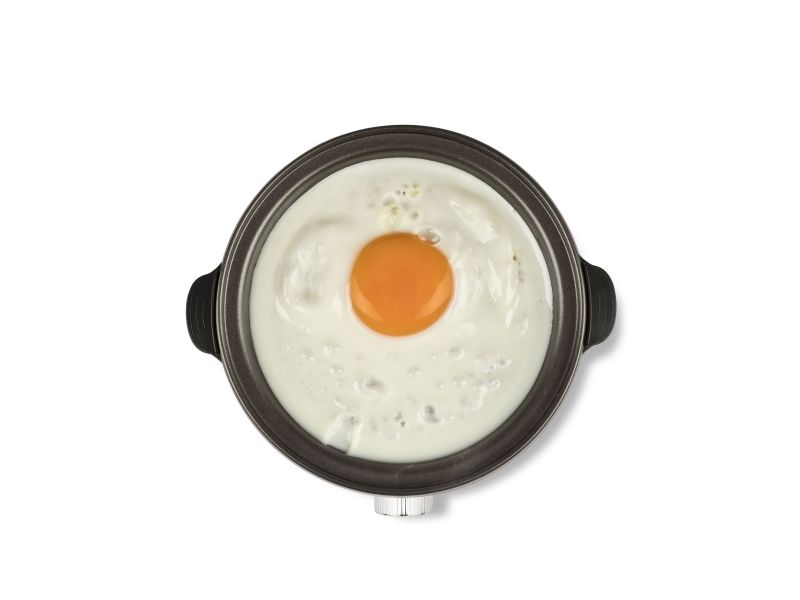 Girmi CU25, 7 æg, Rustfrit stål, Dreje, Sort, Rustfrit stål, Transparent, 360 W, 220 - 240 V