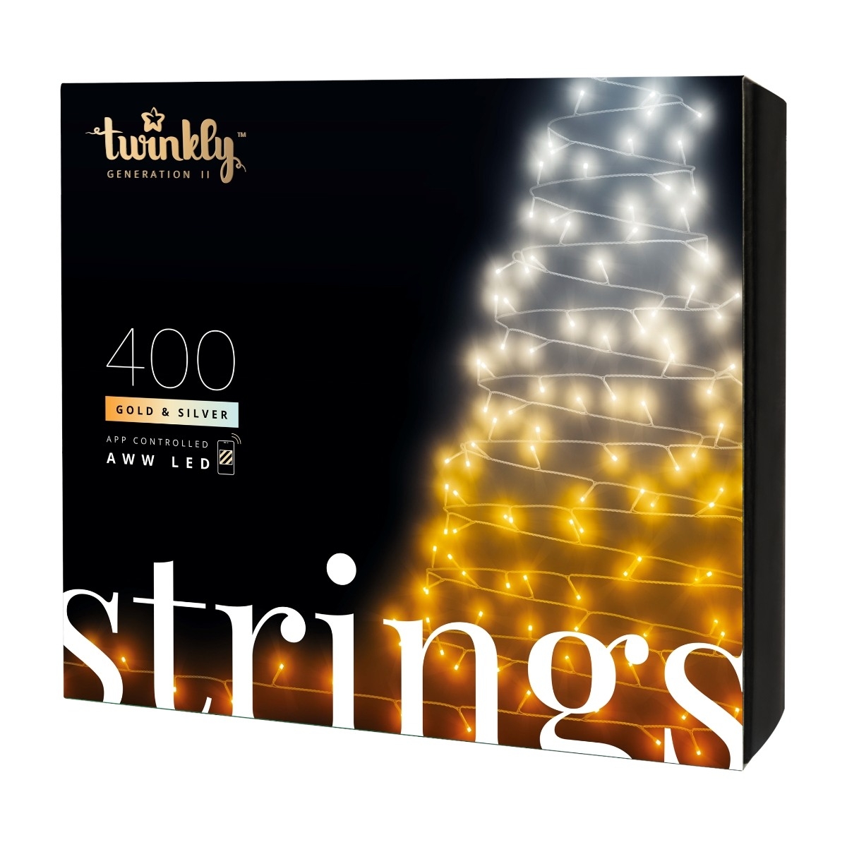 Twinkly Strings AWW Smart lyskæde 400 LED billede 1