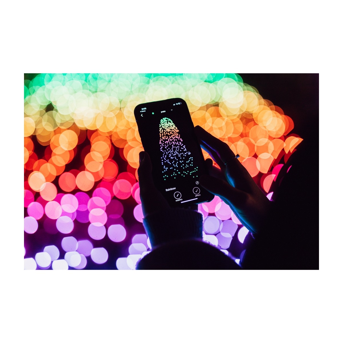 Twinkly smart RGB LED-lyskæde 100 TWINKLYRGB100 billede 3