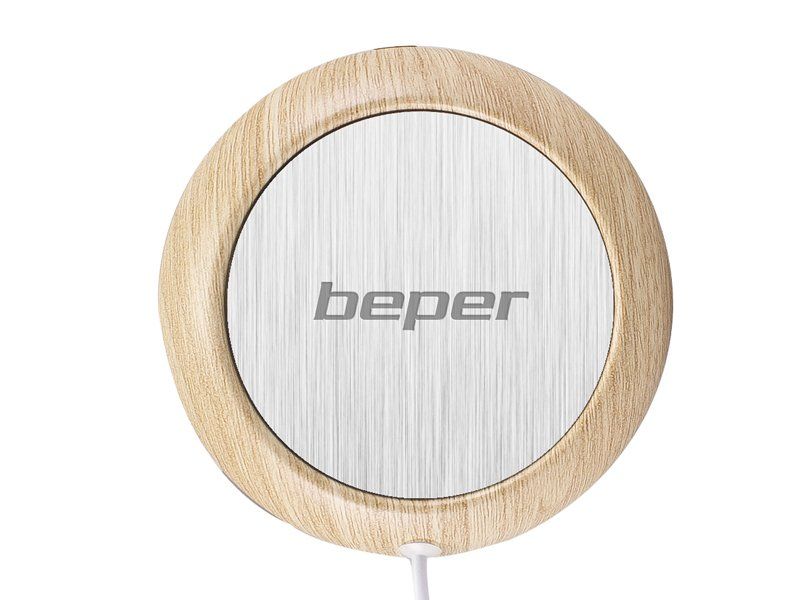 Beper P201UTP003, Fritstående, Sølv, Træ, 1 stk, 102 mm, 102 mm, 17 mm billede 3