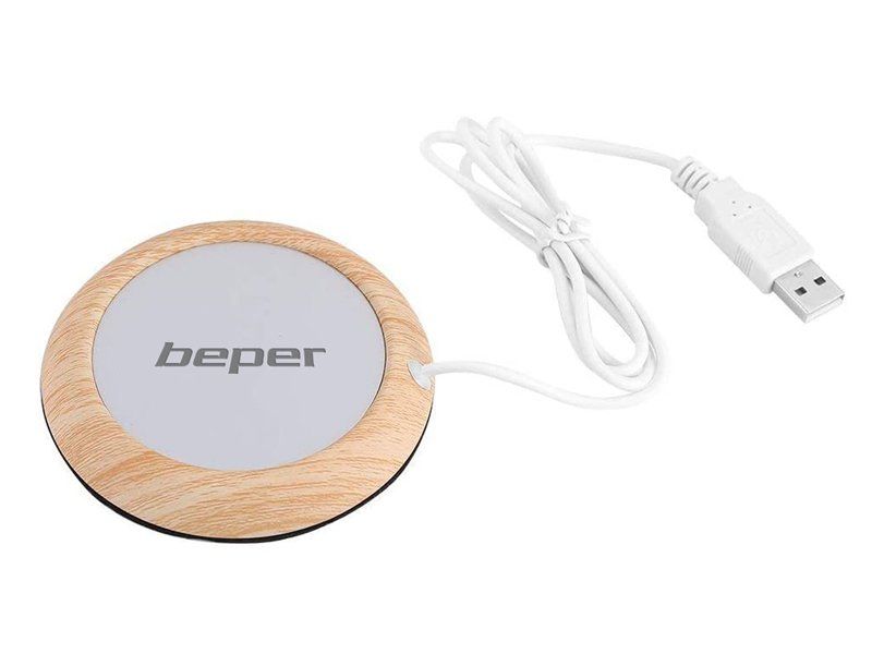 Beper P201UTP003, Fritstående, Sølv, Træ, 1 stk, 102 mm, 102 mm, 17 mm billede 4