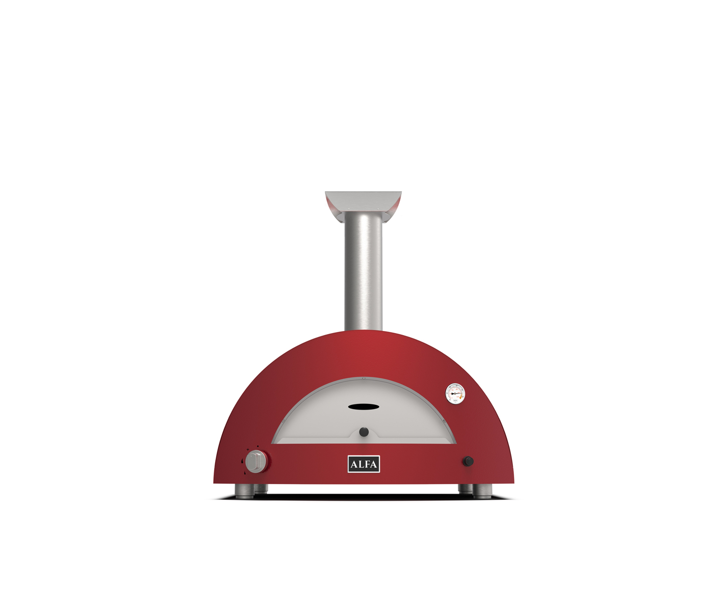 Alfa Forni Moderno 2 Pizze Hybrid Red Pizzaovn