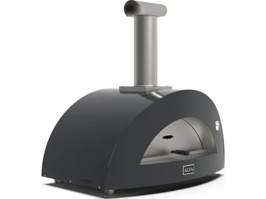 Alfa Forni Moderno 3 Pizze Wood Grey