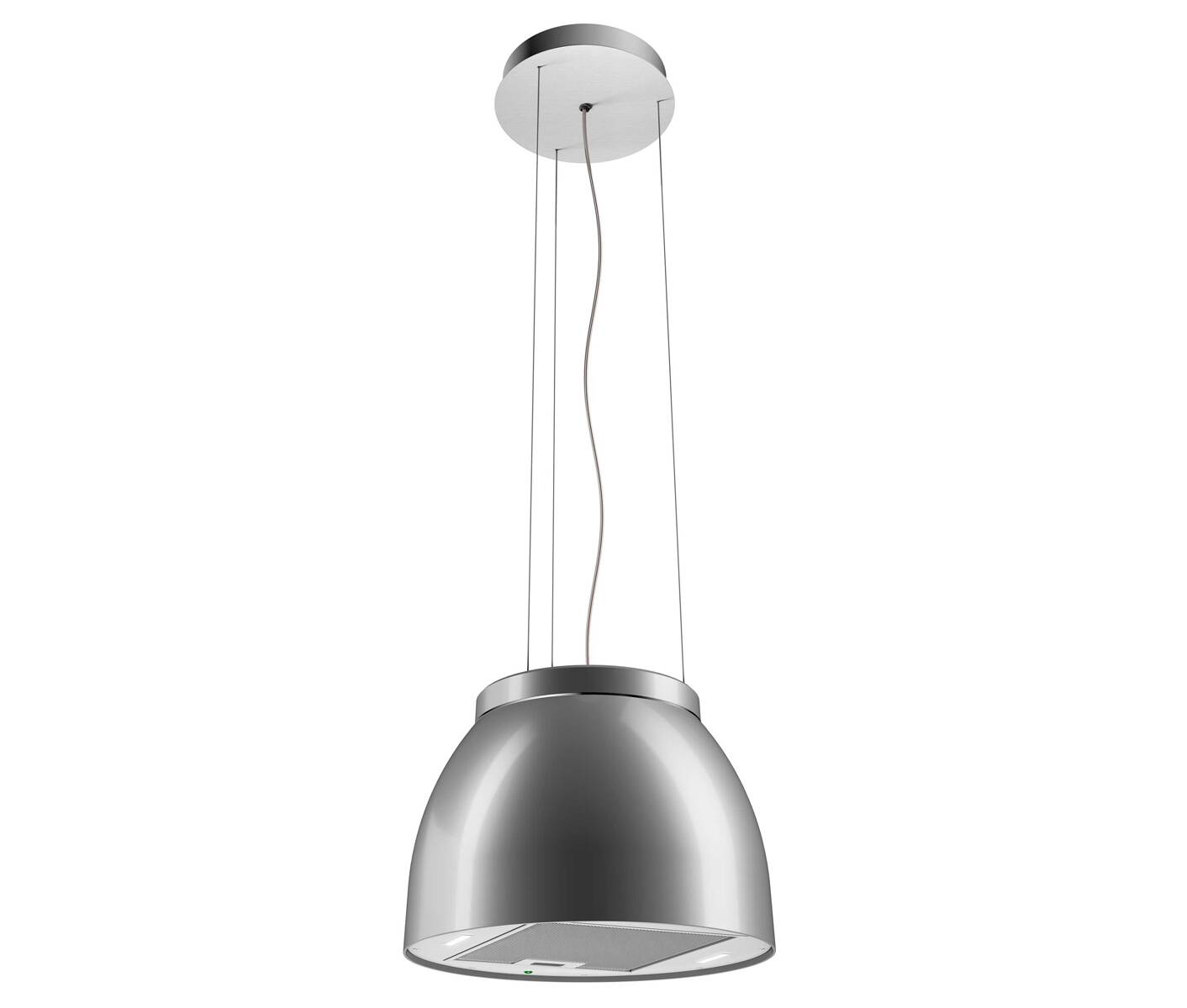 Eico Luna Aluminum - Link-2 Wirehængt Emhætte billede 1