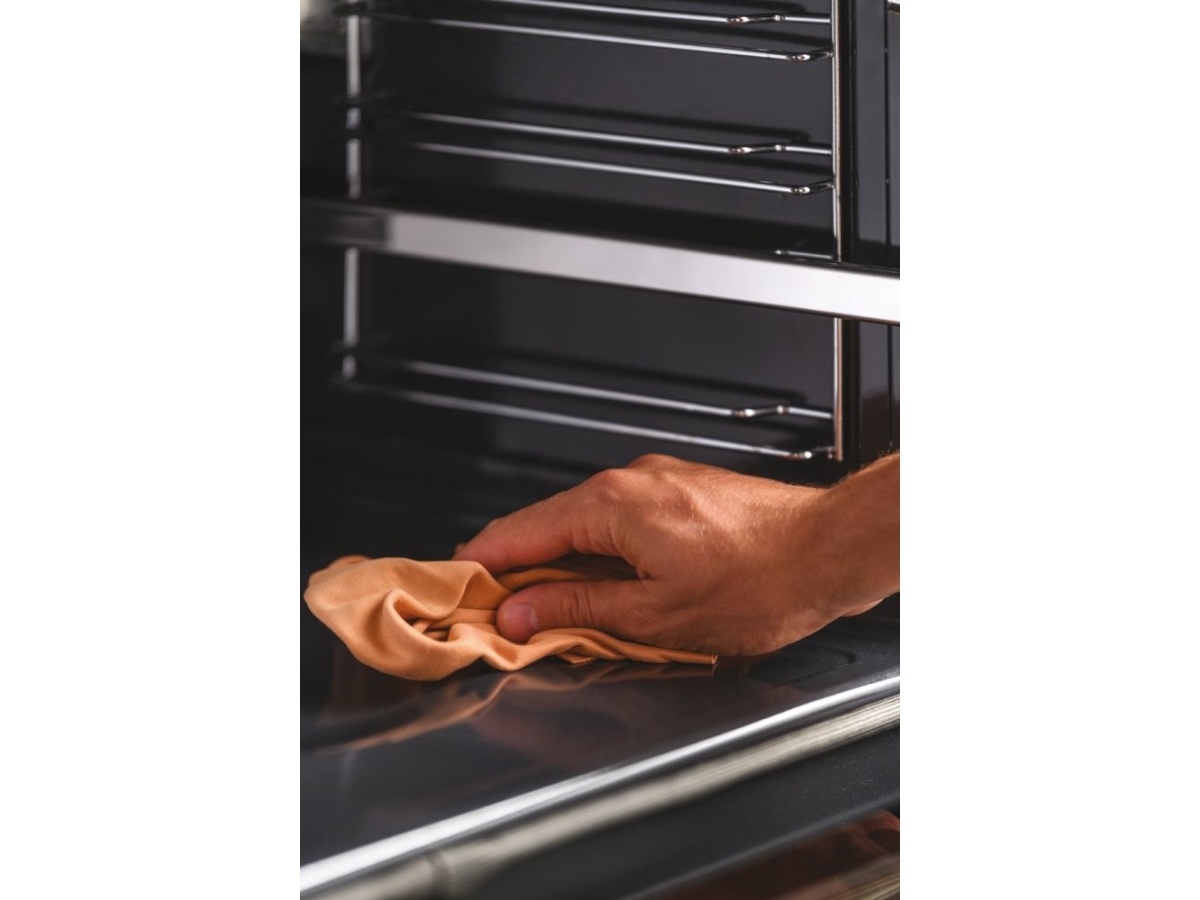 Haier I-Message Series 2 HWO60SM2B9BH - Ovn - til indbygning - niche - bredde: 56 cm - dybde: 56 cm - højde: 59 cm - med selv-rengøring - Klasse A+ - sort