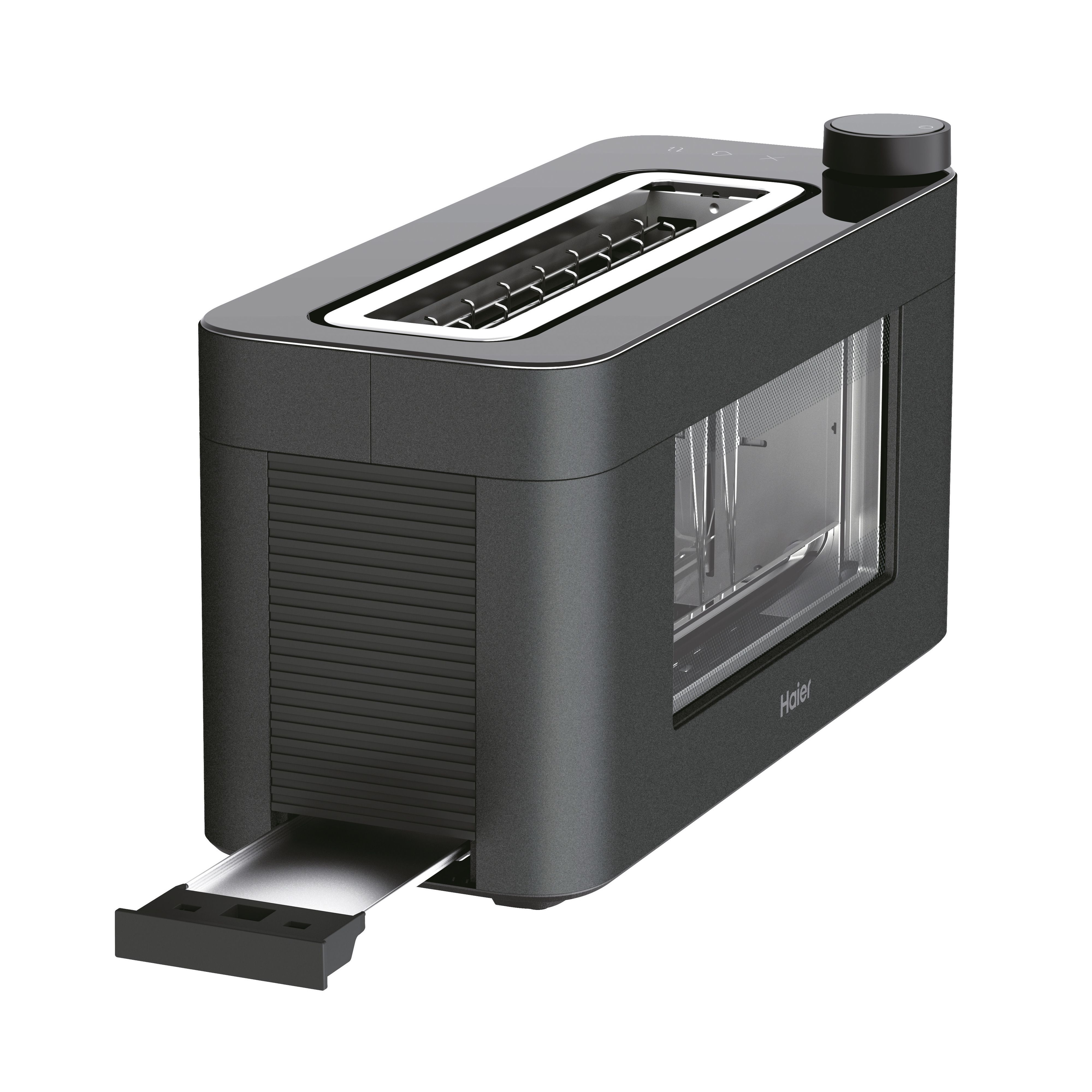 Haier I-Master Series 7 HTO7W2 011, 2 skive(r), Sort, Glas, Metal, Sensor, LCD, 1300 W billede 4