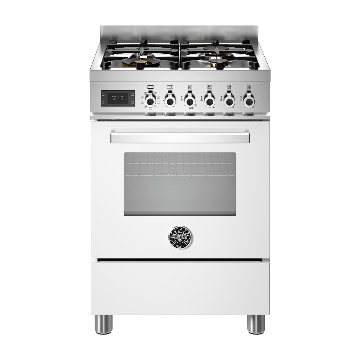 Bertazzoni Professional Series PRO64L1EBIT gaskomfur, bianco