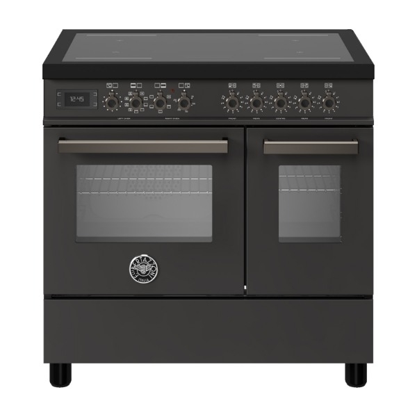 Bertazzoni Professional Series PRO95I2ECAT induktionskomfur, carbonio billede 1