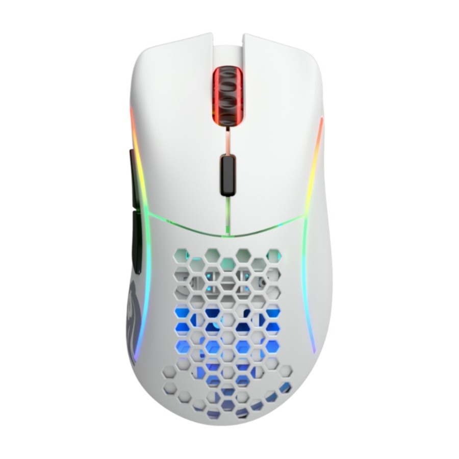 Glorious Model D trådløs gaming mus, hvid billede 1