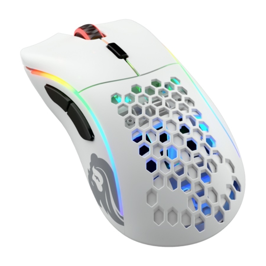 Glorious Model D trådløs gaming mus, hvid billede 3