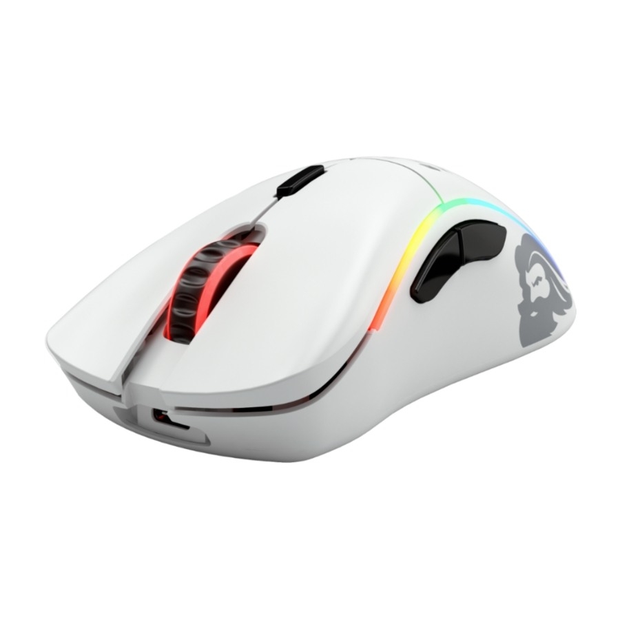 Glorious Model D trådløs gaming mus, hvid billede 4