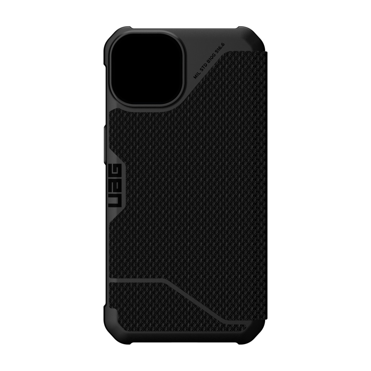 UAG iPhone 13 Metropolis Wallet Cover Kevlar, sort billede 1