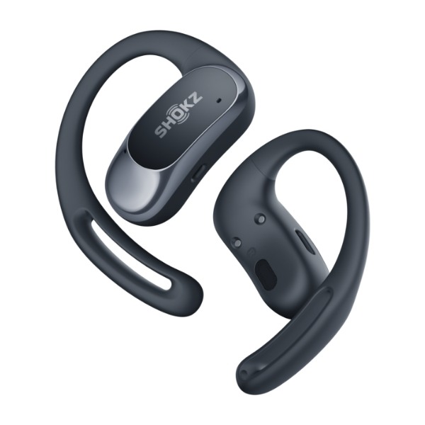 Shokz OpenFit Air True Wireless hovedtelefoner, sort billede 3