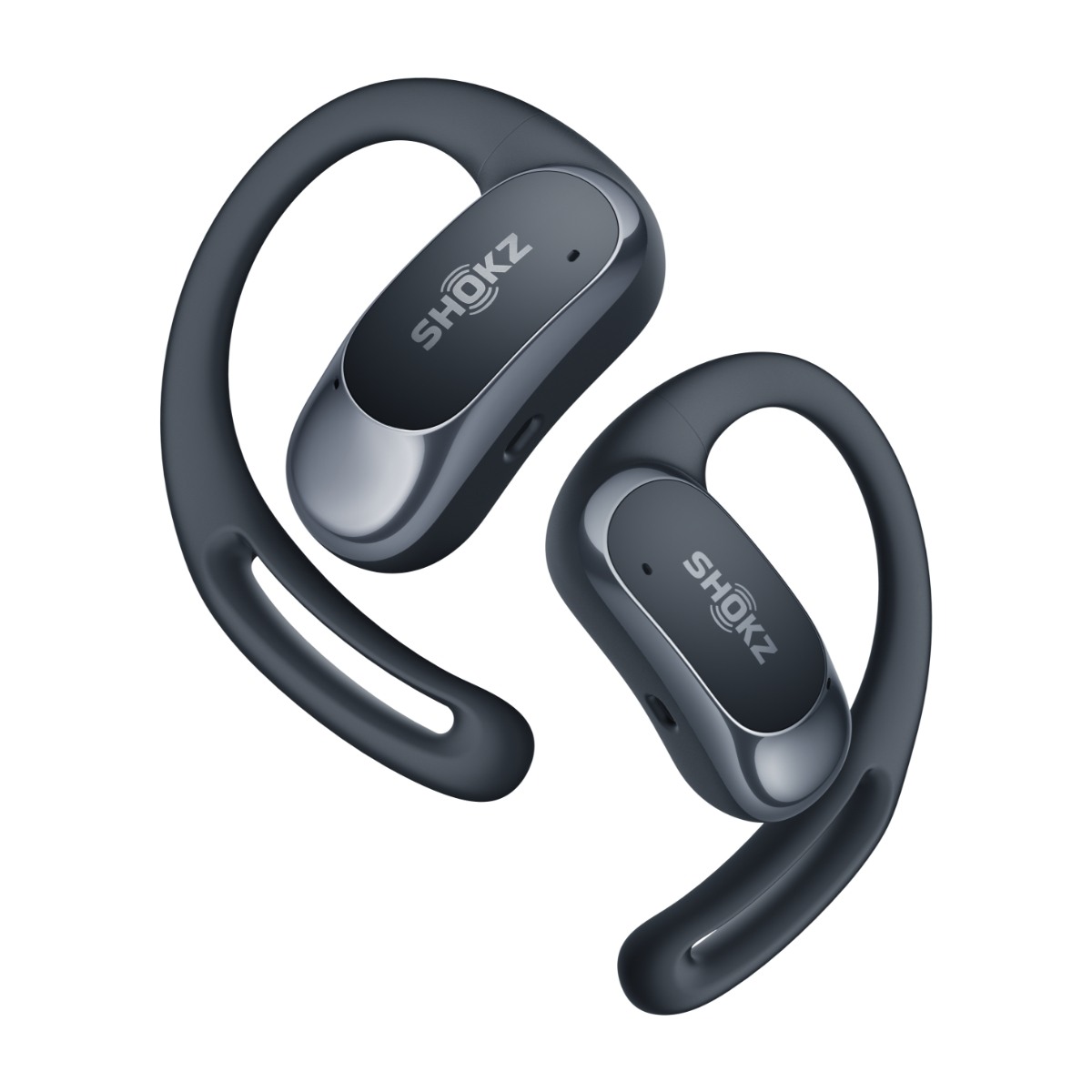 Shokz OpenFit Air True Wireless hovedtelefoner, sort billede 2