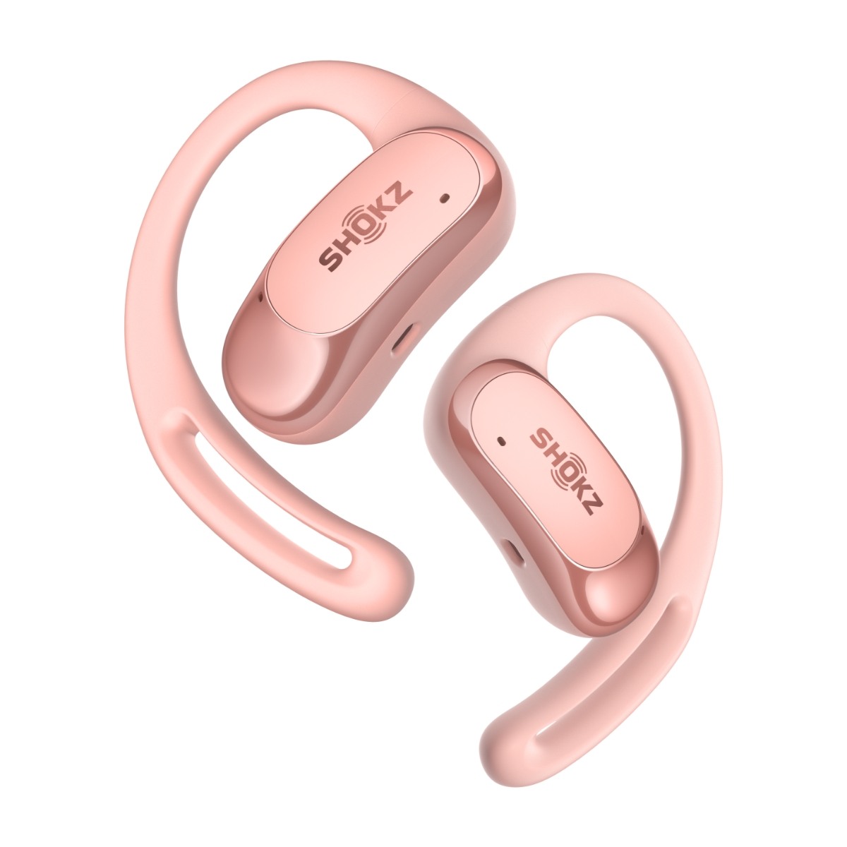 Shokz OpenFit Air True Wireless hovedtelefoner, pink billede 2