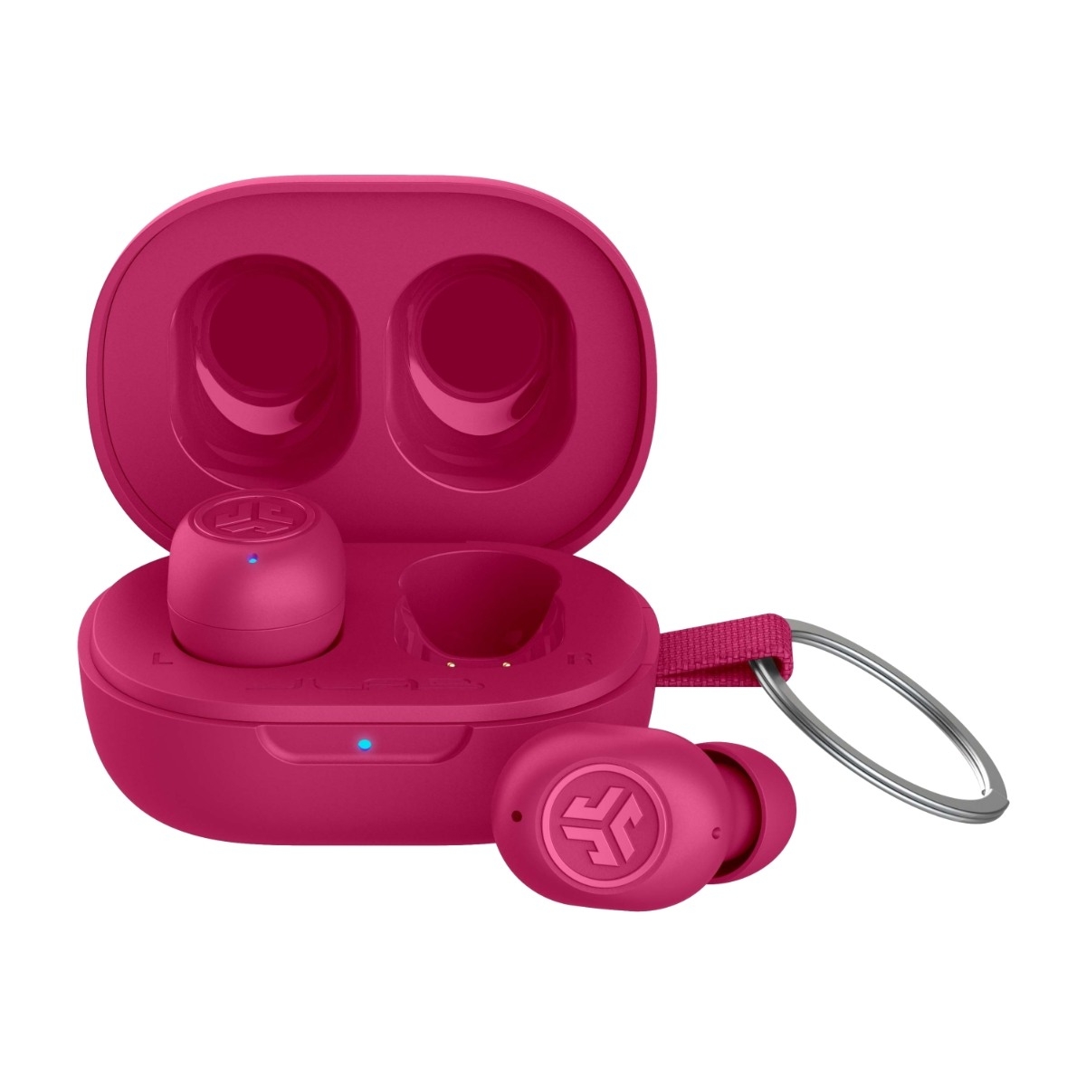 JLab JBuds Mini True Wireless In-Ear hovedtelefoner, pink billede 1