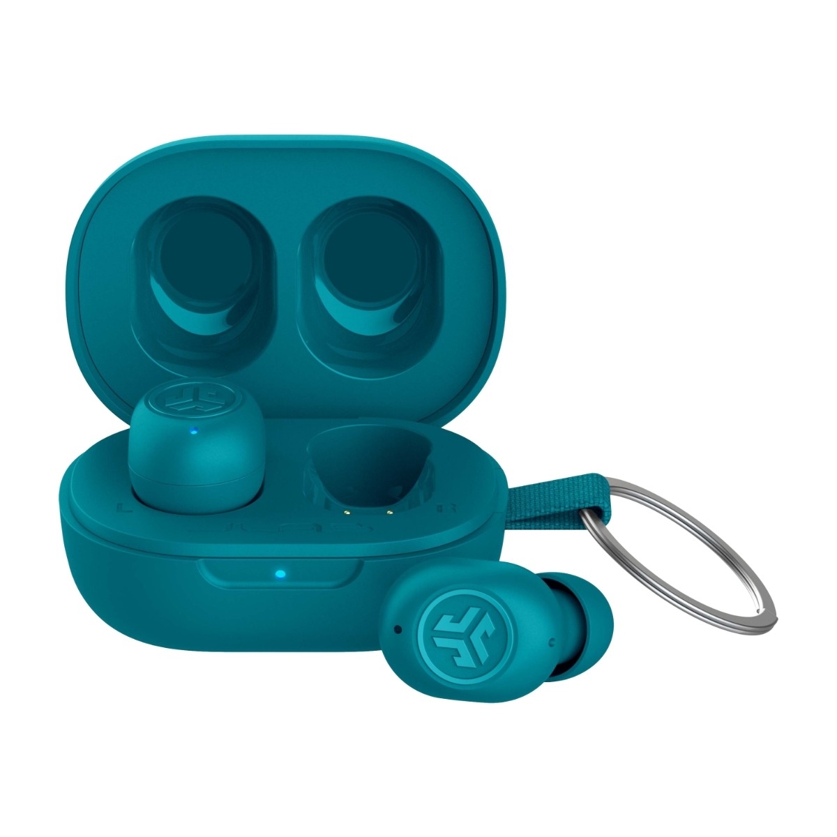 JLab JBuds Mini True Wireless In-Ear hovedtelefoner, aqua billede 1