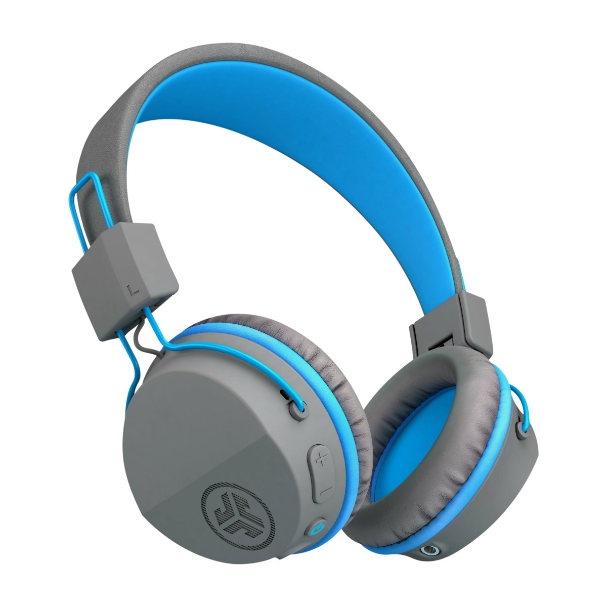 JLab JBuddies Studio Kids Bluetooth hovedtelefoner, blå billede 1