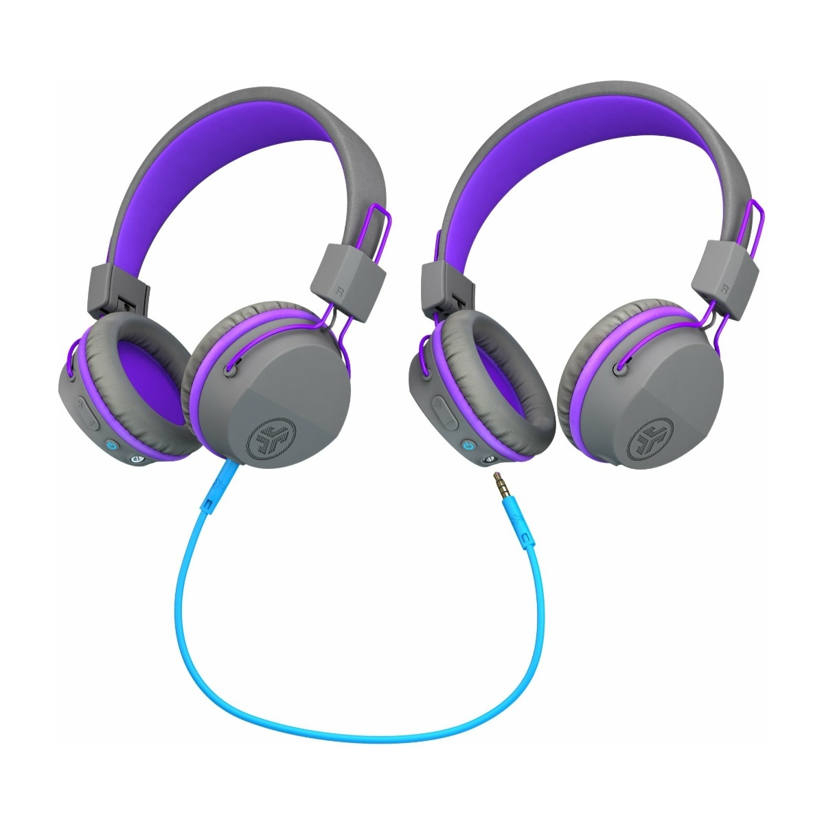 JLab JBuddies Studio Kids Bluetooth hovedtelefoner, lilla billede 4