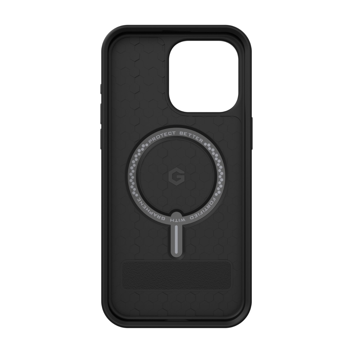 Zagg Denali Snap Cover Kickstand iPhone 15 Pro Max MagSafe, sort billede 4