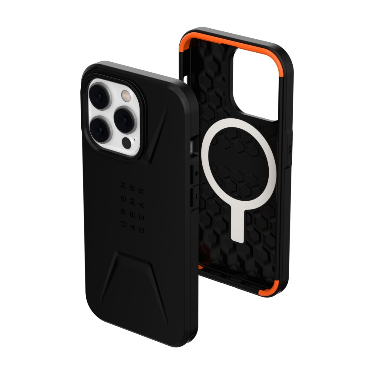 UAG iPhone 14 Pro Civilian Cover, sort billede 3