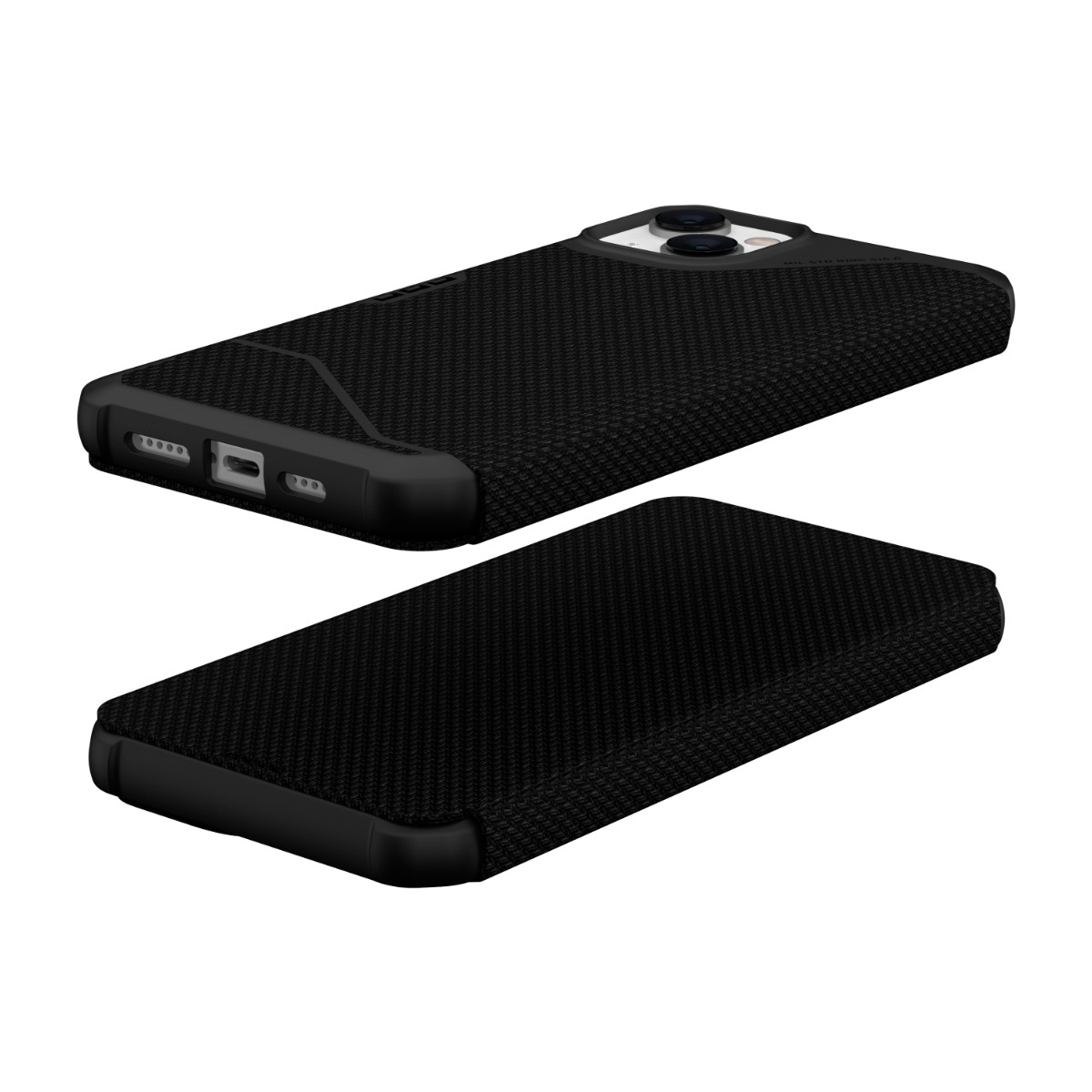 UAG iPhone 14 Plus Metropolis Wallet Cover Kevlar, sort billede 3