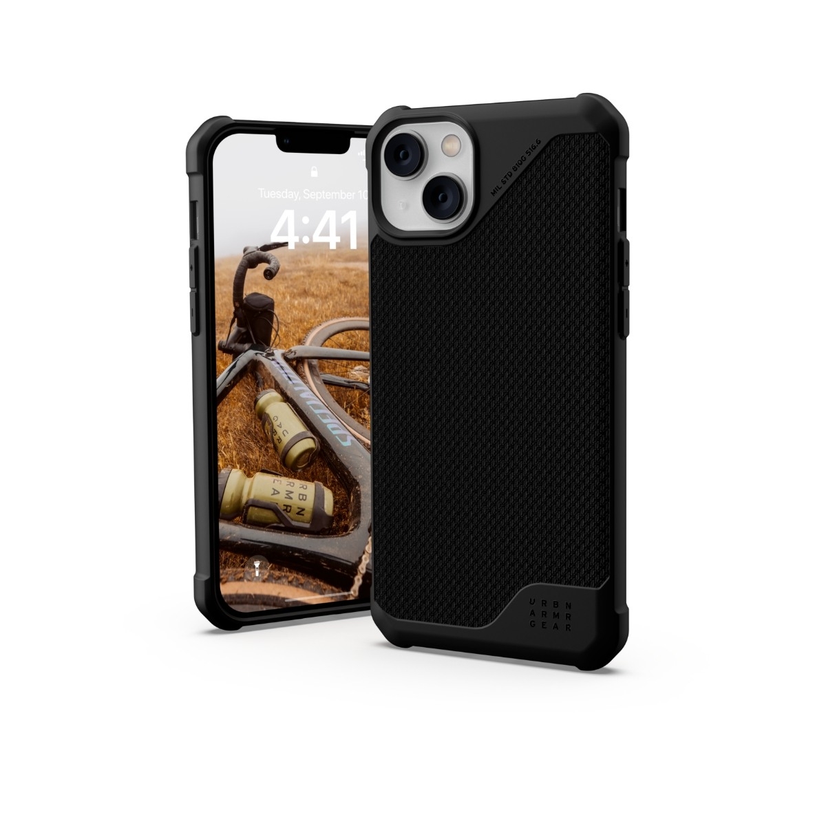 UAG iPhone 14 Plus Metropolis Lt Cover Kevlar, sort billede 2