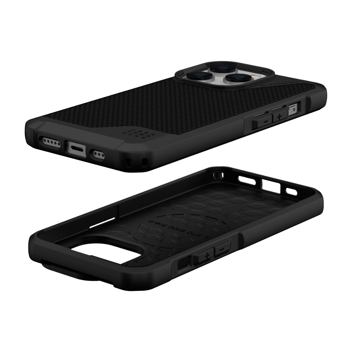 UAG iPhone 14 Pro Metropolis Lt Cover Kevlar, sort billede 3