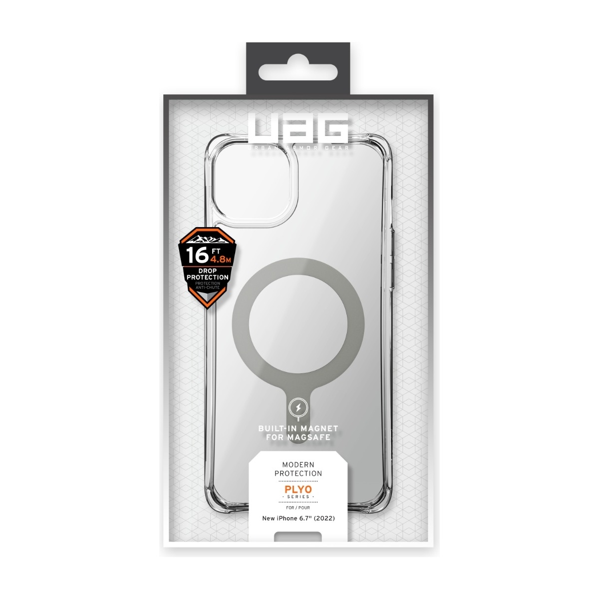 UAG iPhone 14 Plus Plyo MagSafe Cover ice billede 4