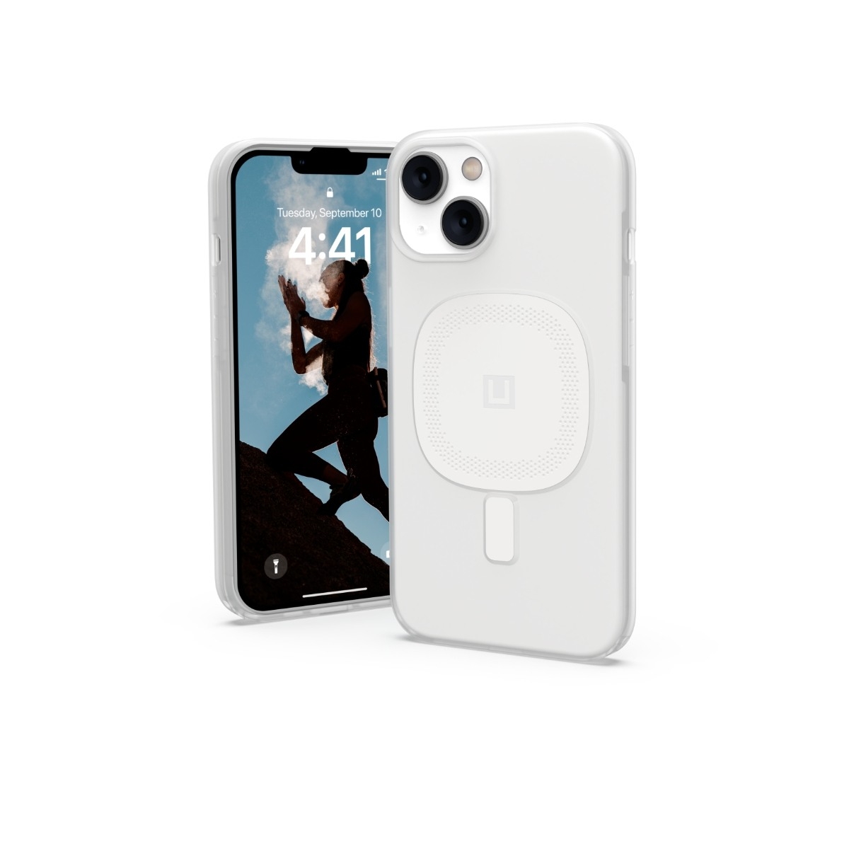 UAG iPhone 14 U Lucent 2.0-Cover marshmallow billede 2