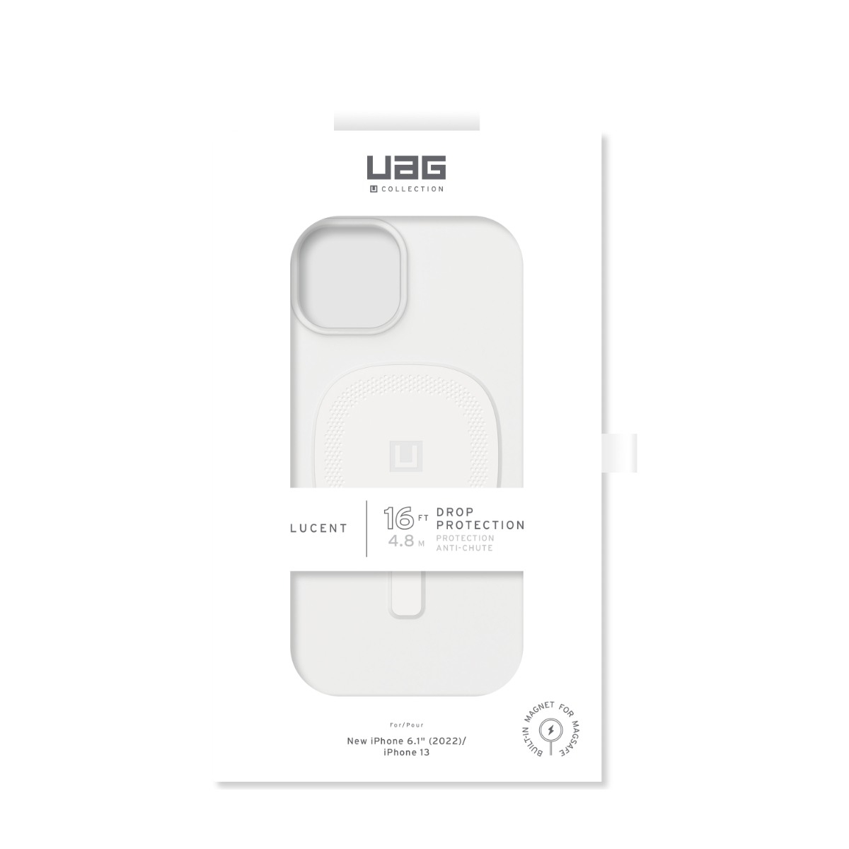 UAG iPhone 14 U Lucent 2.0-Cover marshmallow billede 4