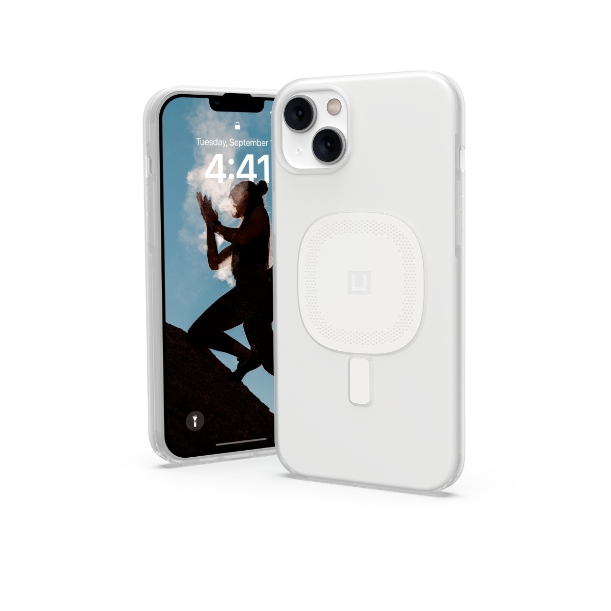 UAG iPhone 14 Plus U Lucent 2.0-Cover marshmallow billede 2