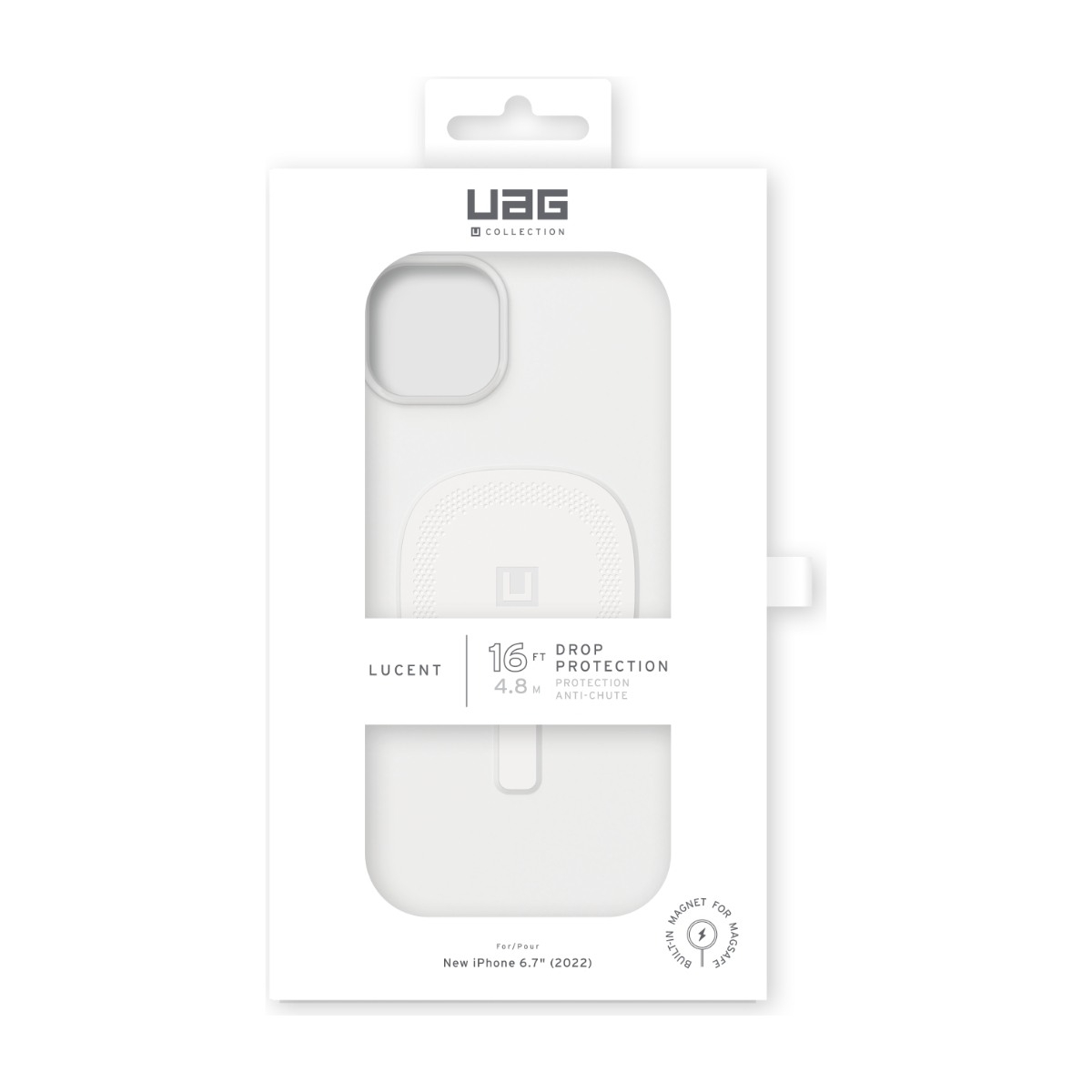 UAG iPhone 14 Plus U Lucent 2.0-Cover marshmallow billede 4