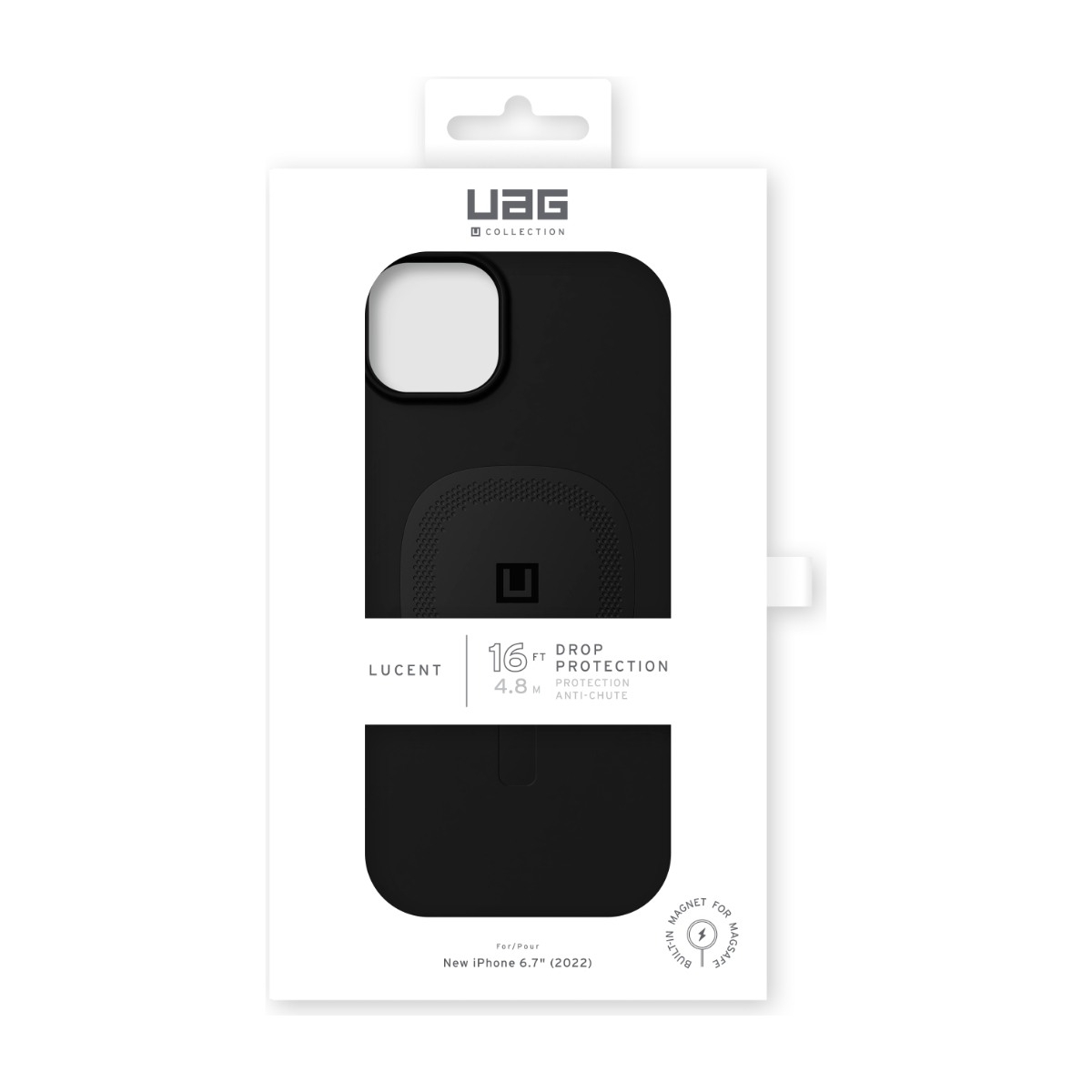 UAG iPhone 14 Plus U Lucent 2.0-Cover, sort billede 4