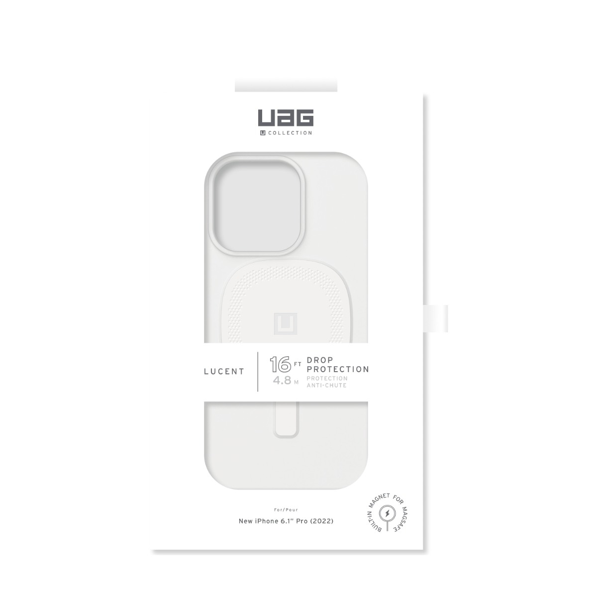 UAG iPhone 14 Pro U Lucent 2.0-Cover marshmallow billede 4