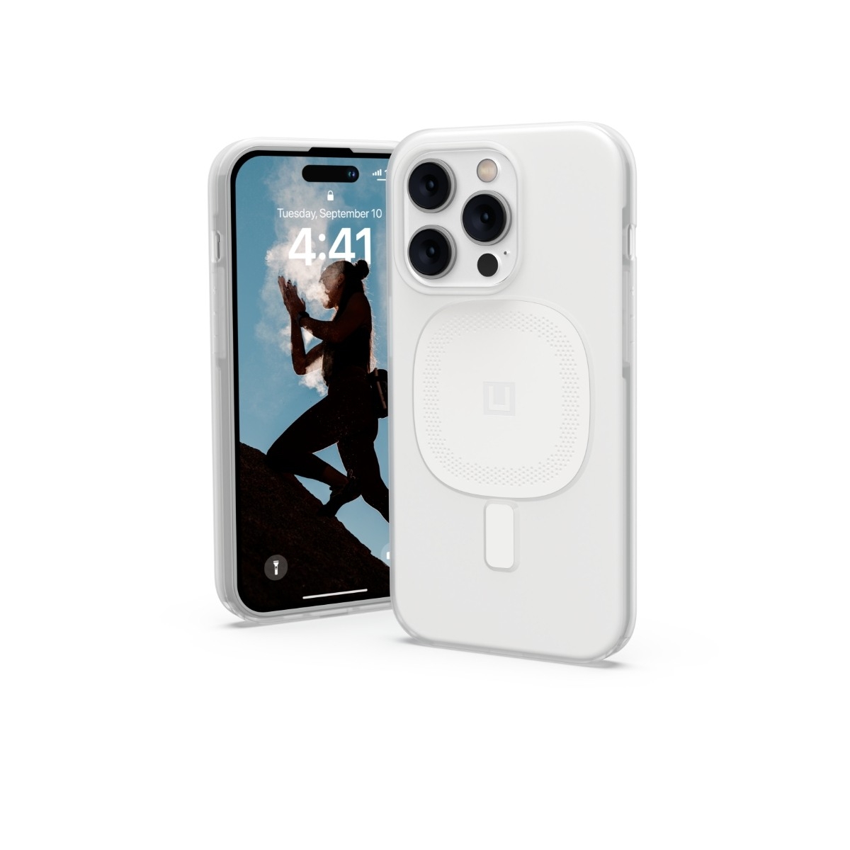 UAG iPhone 14 Pro U Lucent 2.0-Cover marshmallow billede 2