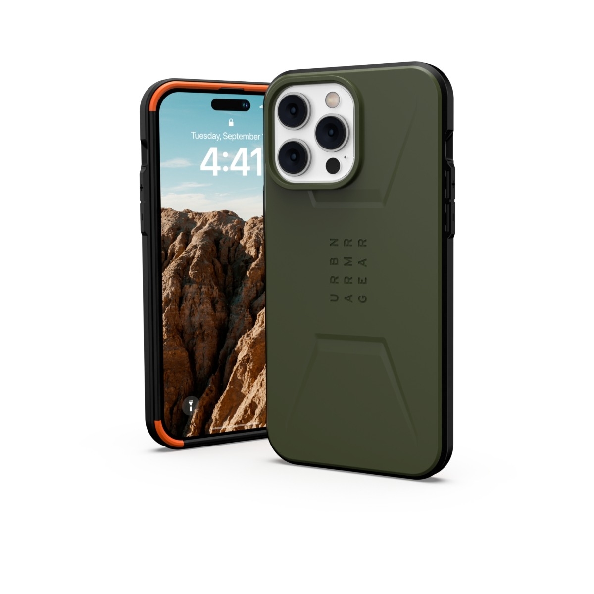 UAG iPhone 14 Pro Max Civilian Cover olive billede 2