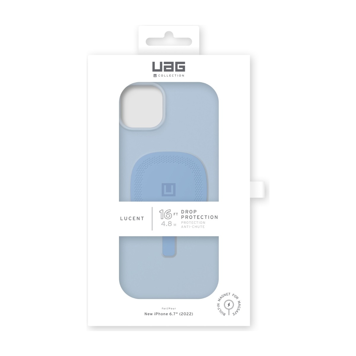 UAG iPhone 14 Plus U Lucent 2.0 Cover cerulean billede 4
