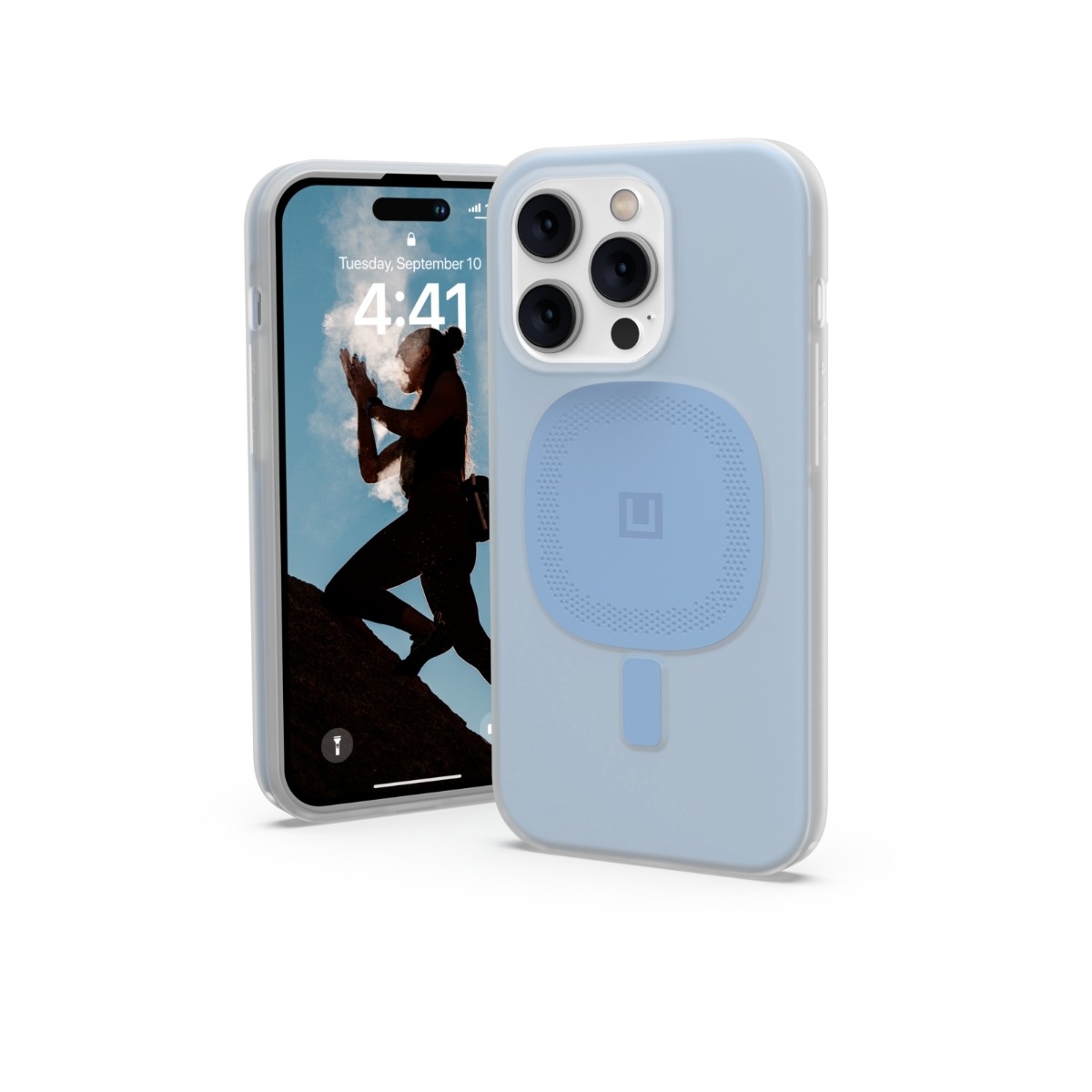 UAG iPhone 14 Pro U Lucent 2.0 Cover cerulean billede 2