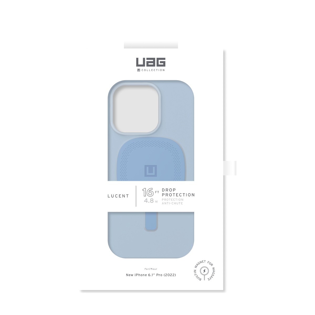 UAG iPhone 14 Pro U Lucent 2.0 Cover cerulean billede 4