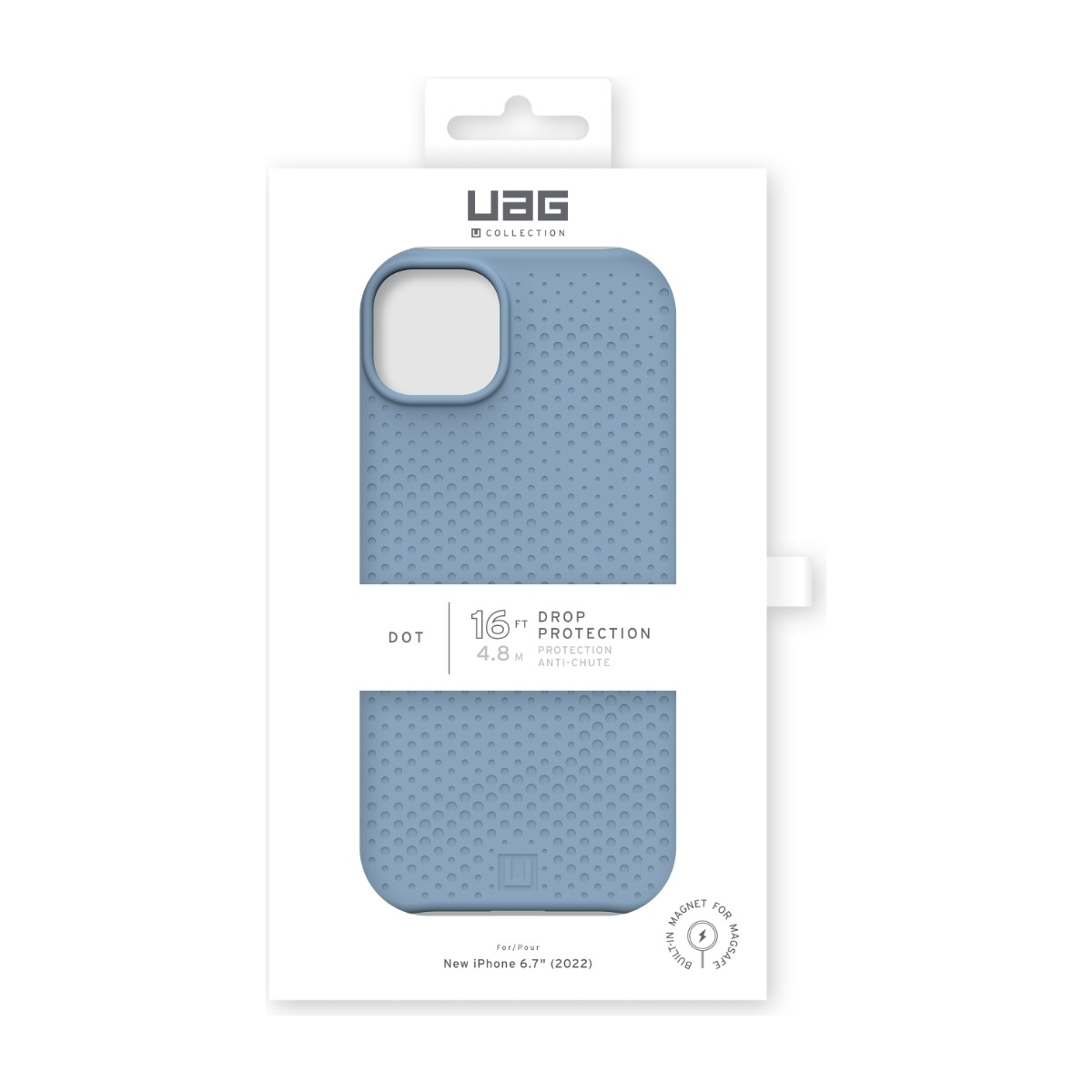 UAG iPhone 14 Plus U Dot-Cover cerulean billede 4