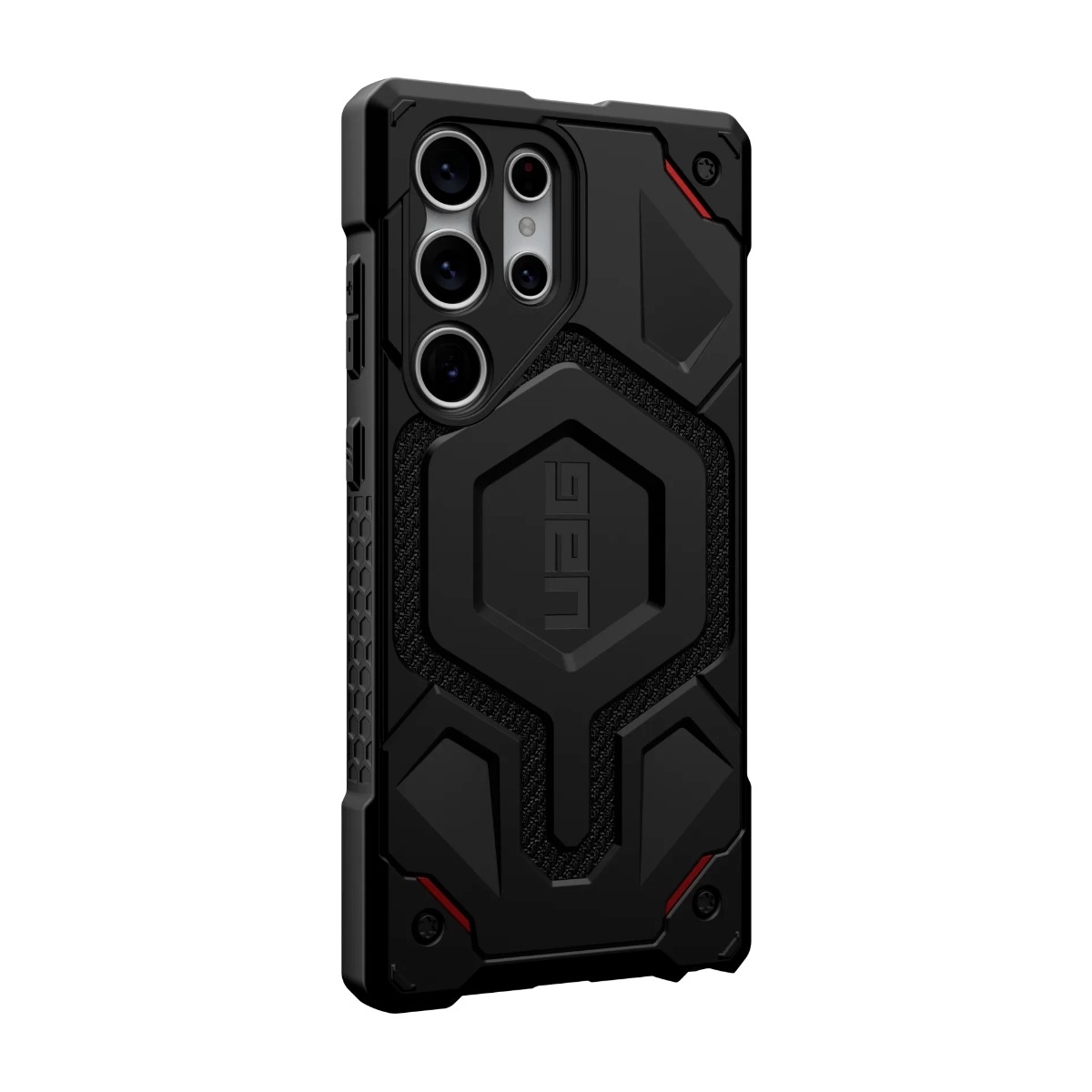 UAG Samsung Galaxy S23 Ultra Monarch Pro Cover magnetisk Kevlar, sort billede 3