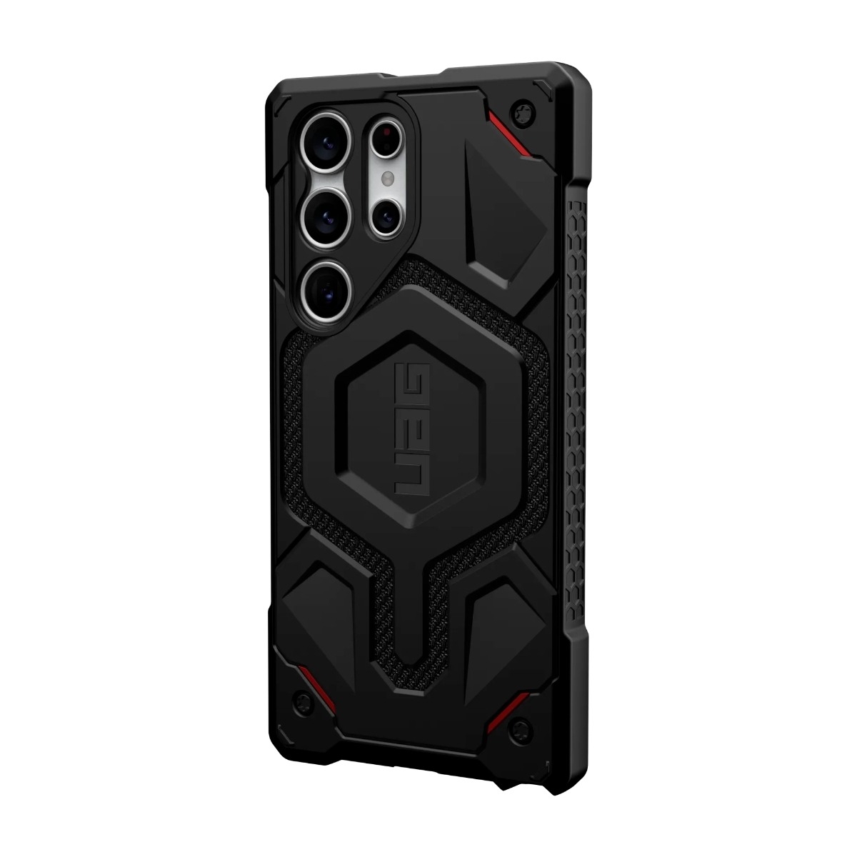UAG Samsung Galaxy S23 Ultra Monarch Pro Cover magnetisk Kevlar, sort billede 2