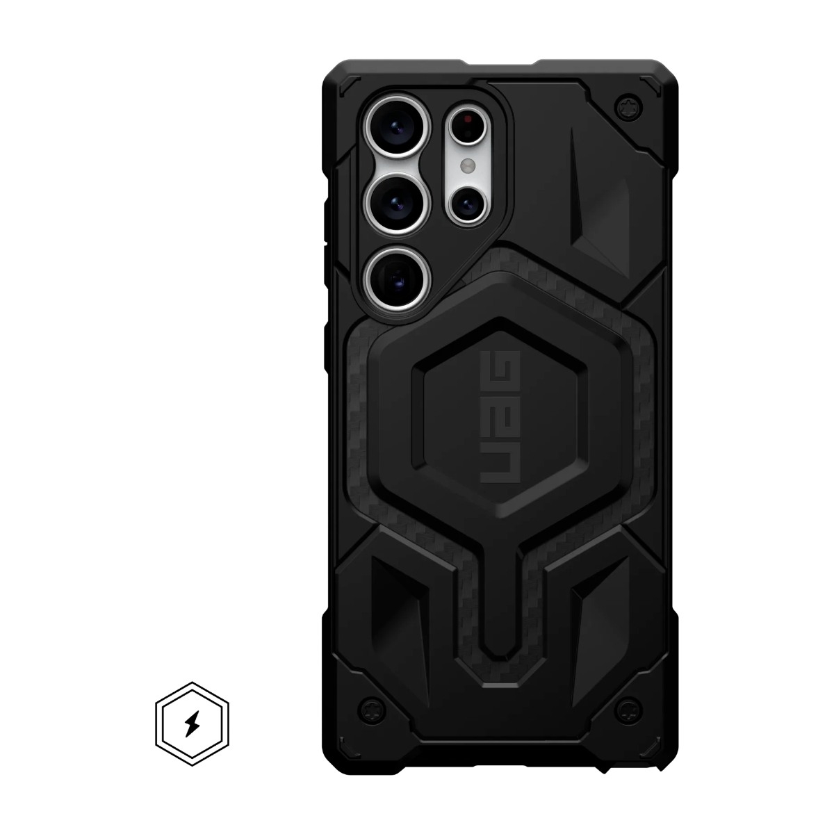 UAG Samsung Galaxy S23 Ultra Monarch Pro Cover magnetisk kulfiber billede 1