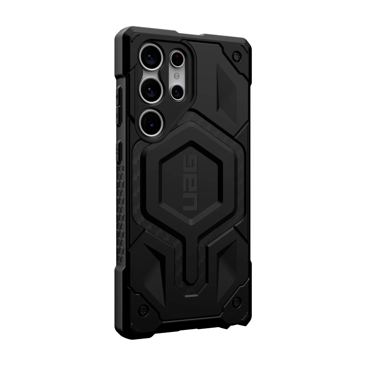 UAG Samsung Galaxy S23 Ultra Monarch Pro Cover magnetisk kulfiber billede 3