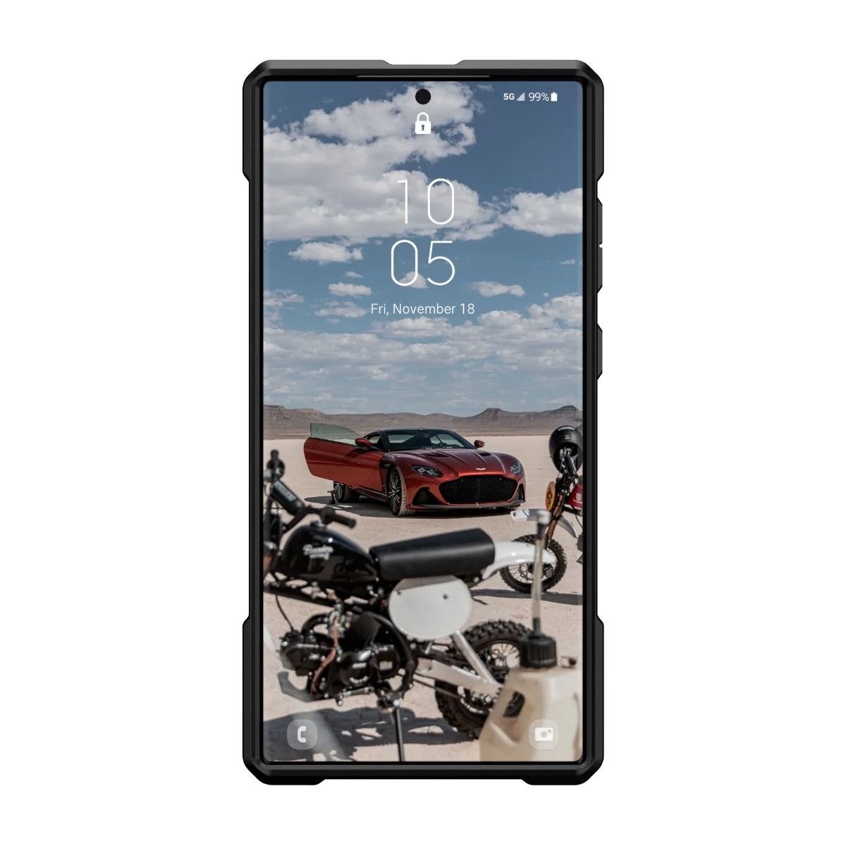 UAG Samsung Galaxy S23 Ultra Monarch Pro Cover magnetisk kulfiber billede 4
