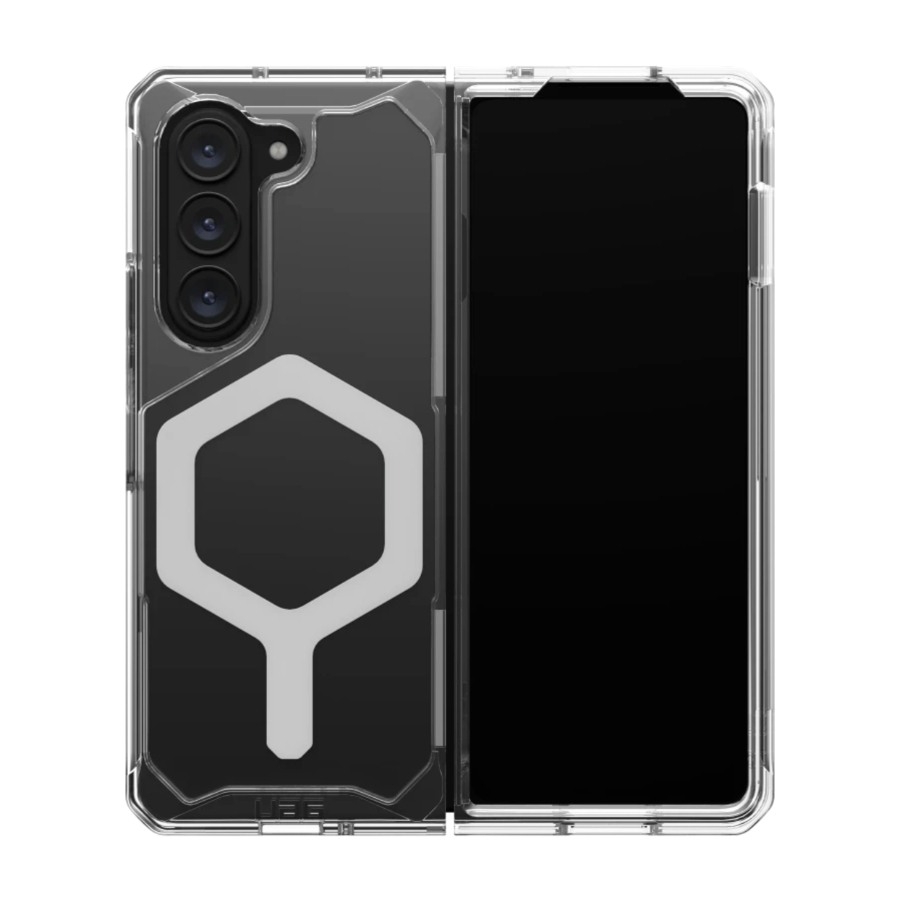 UAG Samsung Galaxy Z Fold5 Plyo Pro Cover Ice/silver, gennemsigtig billede 2