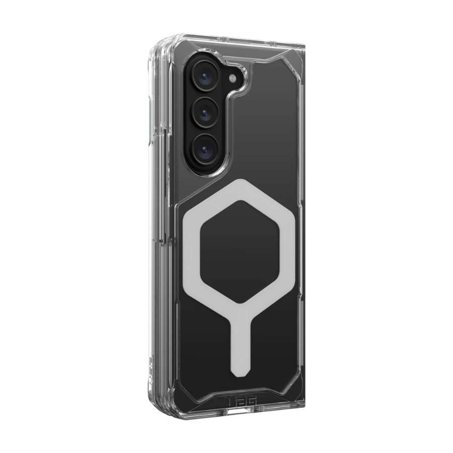 UAG Samsung Galaxy Z Fold5 Plyo Pro Cover Ice/silver, gennemsigtig billede 3