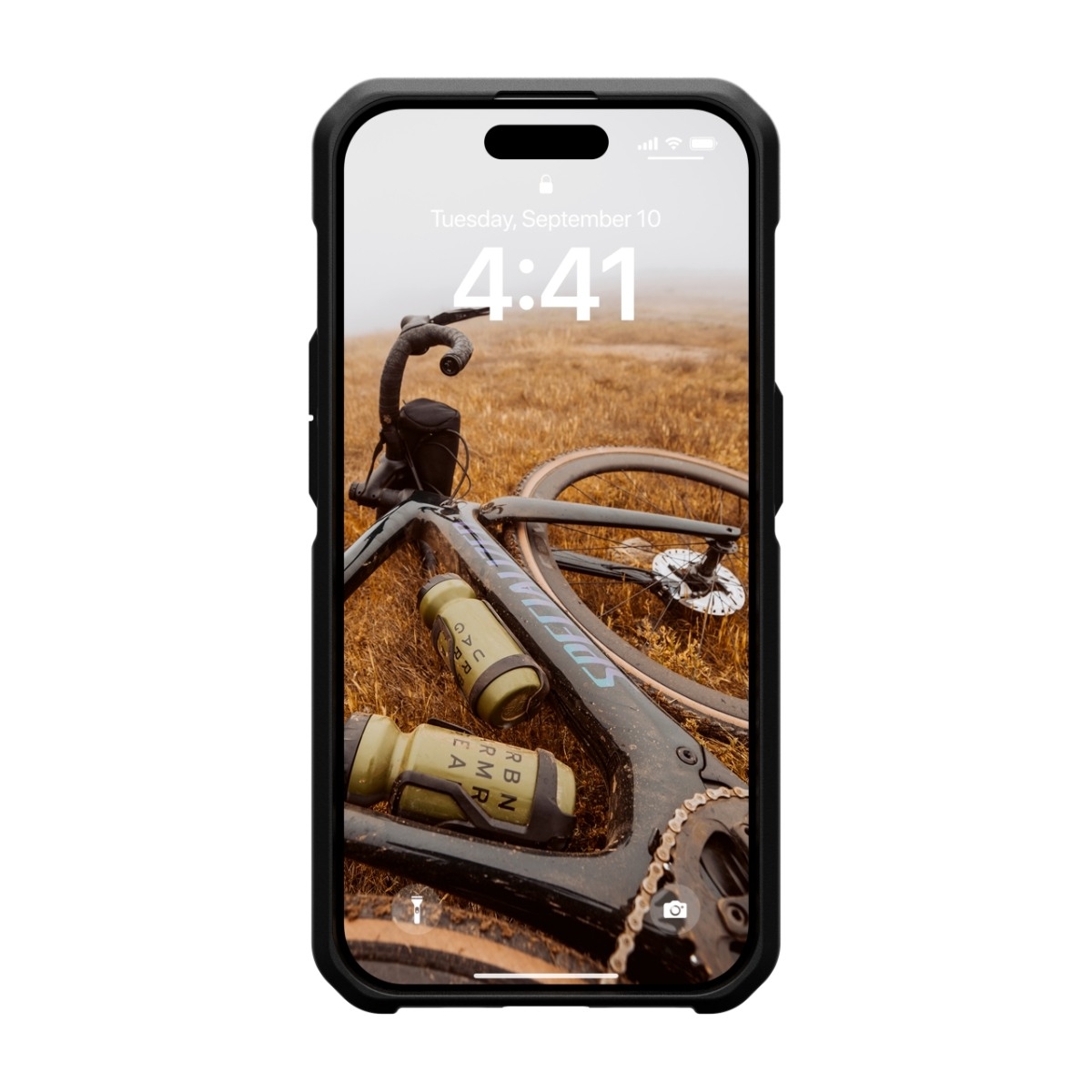 UAG iPhone 15 Pro Metropolis Lt MagSafe Cover Kevlar, sort billede 3