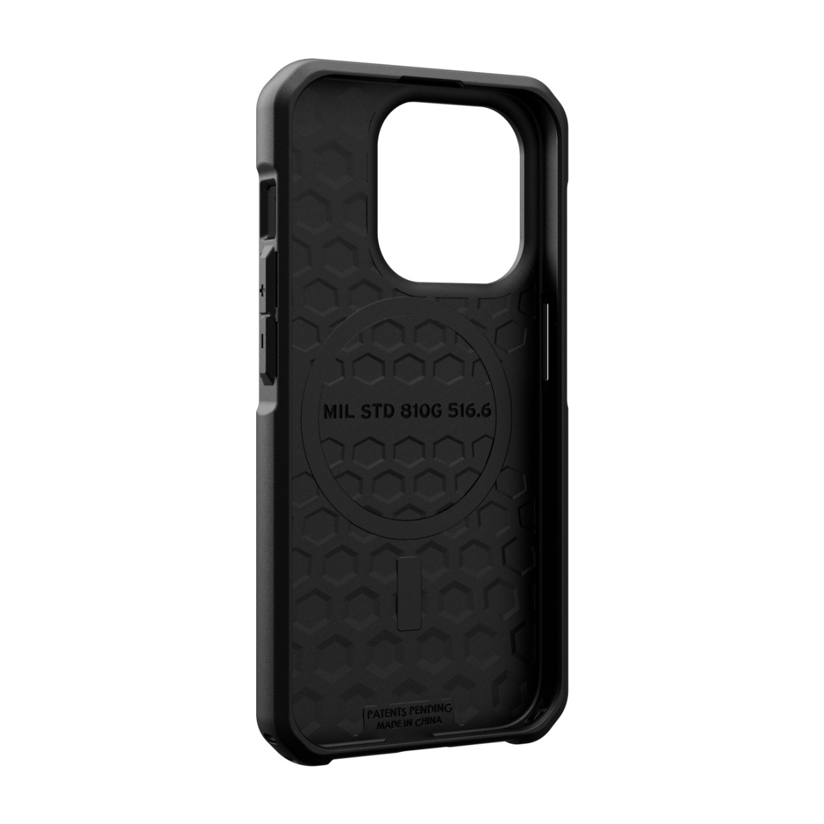 UAG iPhone 15 Pro Metropolis Lt MagSafe Cover Kevlar, sort billede 2